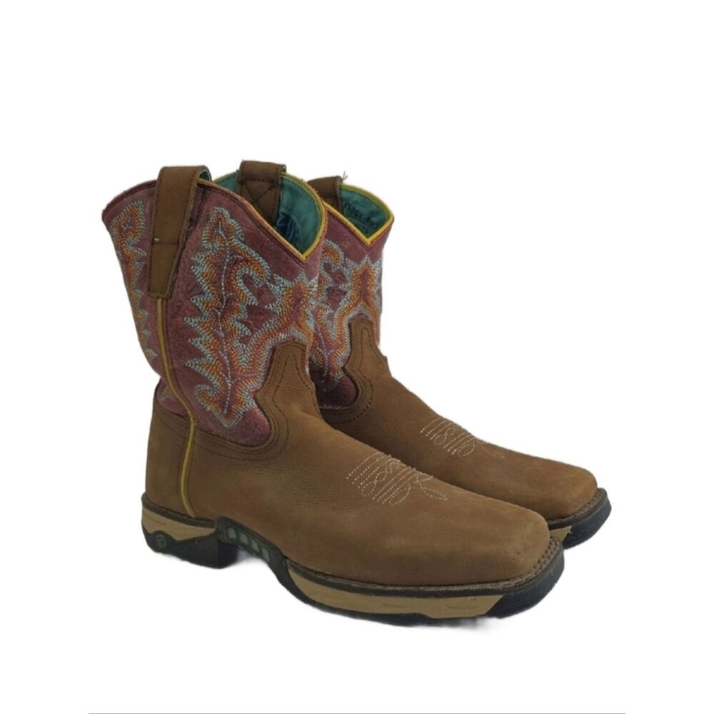Corral Ranch Tan Cowhide Women's Western  Boots Size 9.5